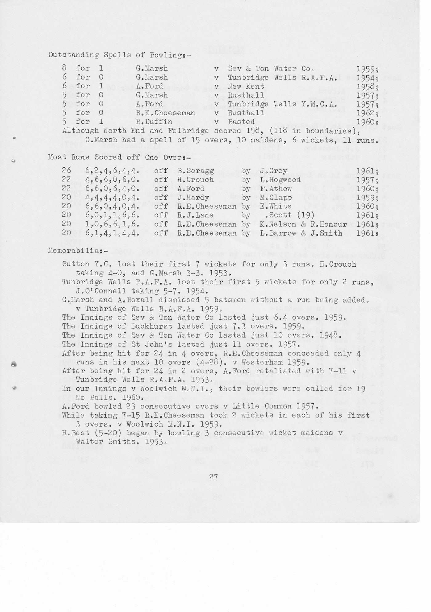 Facsimile page from the original 1963 booklet